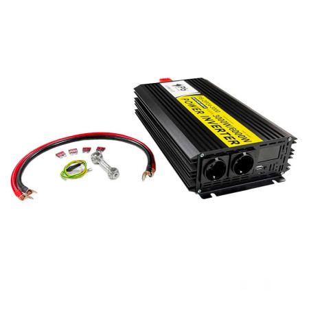 Inversor corriente Onda Pura 24/220V. 3000/6000W Inversor corriente Onda Pura 24/220V. 3000/6000W