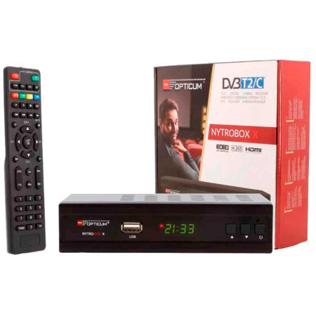 Receptor TDT TV Opticum Nytrobox X