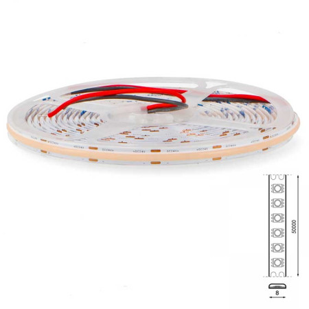 Tira de Led 24V Dc Cobled Nake - 3000K - LM2824