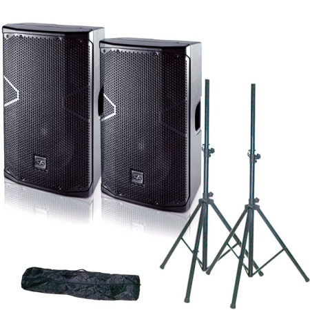 2xALTEA 412A+Pack Soporte