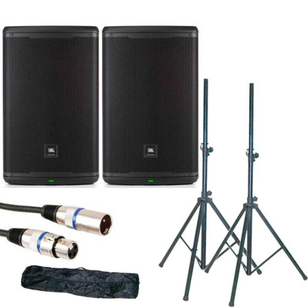 2x EON 715 + Soporte + Cable