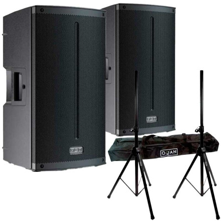 2x FBT X-LITE 112A + Pack Soportes