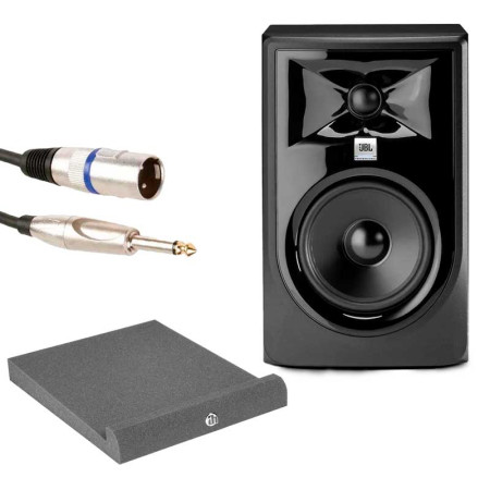 JBL 305P + Soportes Pad ECO 2 + Cable Jack-XLR