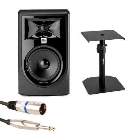 JBL 305P + Soportes VONYX SMS10 + Cable Jack-XLR