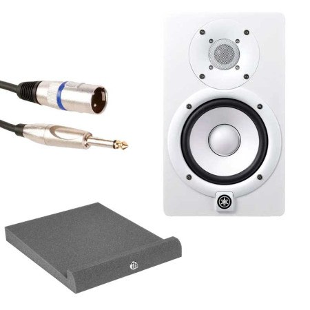 YAMAHA HS5W + Soportes Pad ECO 2 + Cable Jack-XLR