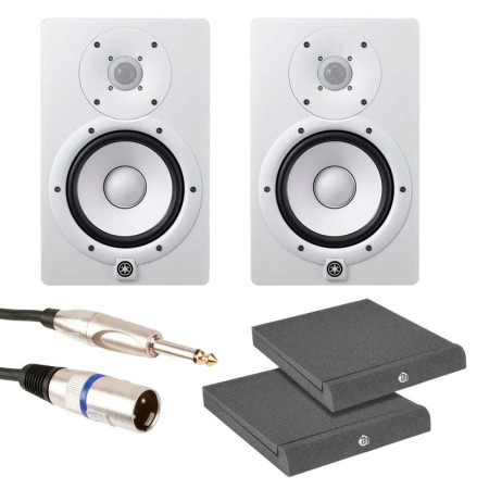 YAMAHA HS7W + Soportes Pads ECO 2 + Cable Jack-XLR