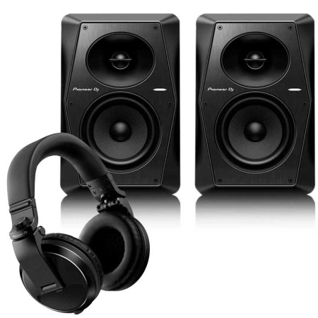 2 x PIONEER DJ VM-50 + Auricular Pioneer DJ HDJ-X5-K Negro