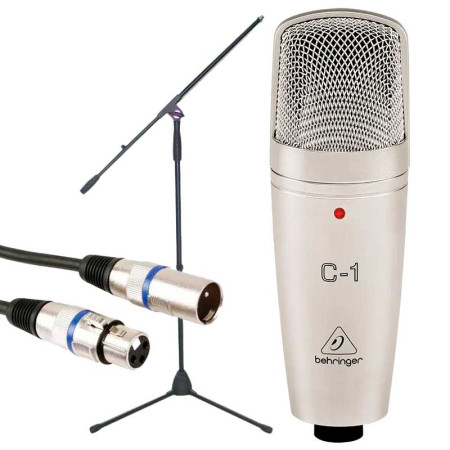 Behringer C-1 + Soporte + Cable 6m