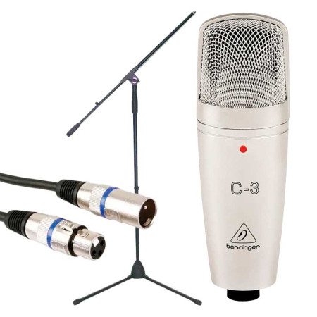 Behringer C-3 + Soporte + Cable 6m Behringer C-3 + Soporte + Cable 6m