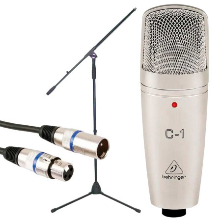Behringer C-1 + Soporte Mesa + Cable 3m