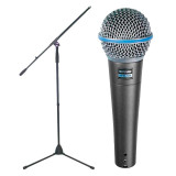SHURE Beta 58 A + Soporte Pie Micrófono