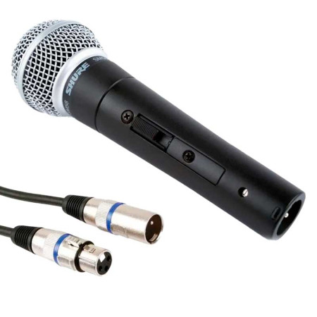SHURE SM58 SE + Cable XLR 3m