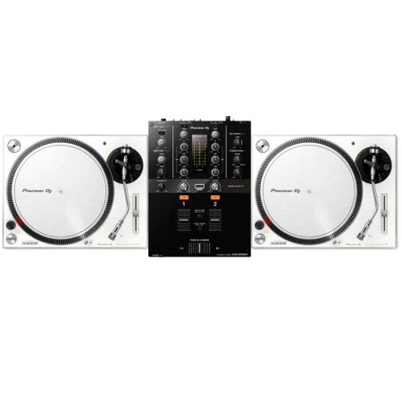 Pioneer DJ PLX-500-W + DJM250