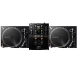 2 Pioneer DJ PLX-500-K + Mesa Pioneer DJ DJM-250MK2