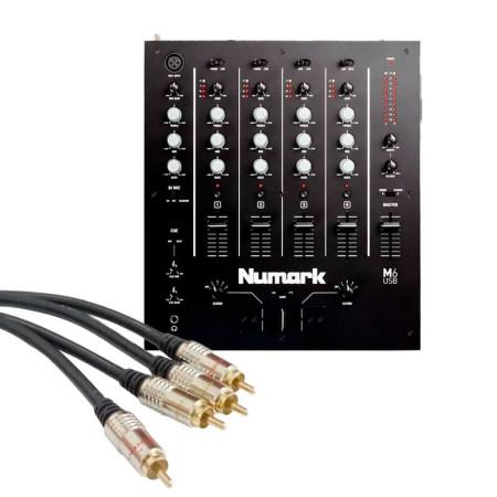 NUMARK M6 + CABLE 2 RCA MACHO A 2 RCA