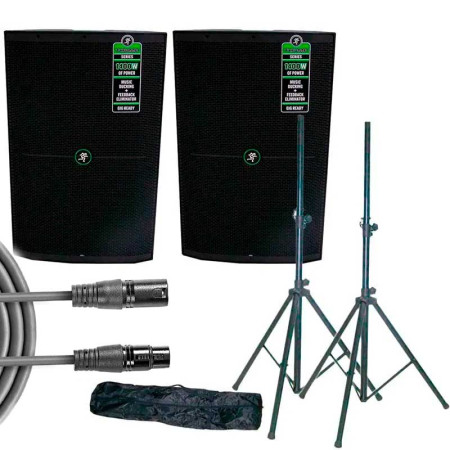2x Thump 215 + Soportes + Cables