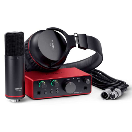 Focusrite Scarlett Solo Studio 4TH GENERATION