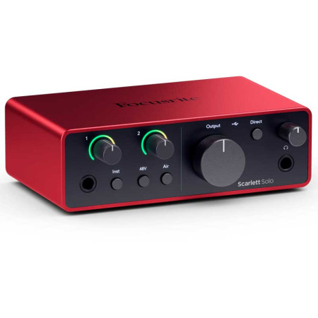 Focusrite Scarlett Solo Studio 4TH GENERATION
