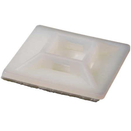 Base adhesiva para bridas hasta 4,9mm.