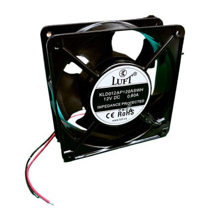 Ventilador 12V 120 x 120 x 38mm.