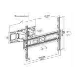 Soporte TV pared 37" a 70" SUPERIOR SUPSTV011