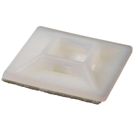 Base adhesiva para bridas hasta 4,9mm.