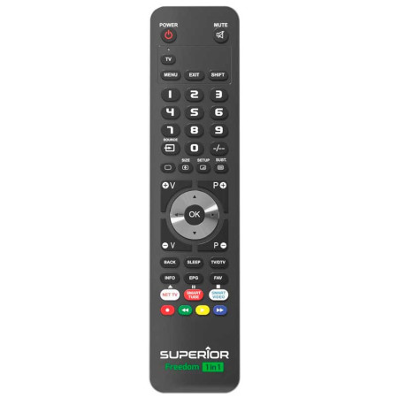 Mando universal programable USB-C SUPERIOR 1 EN 1