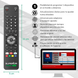 Mando universal programable USB-C SUPERIOR 1 EN 1