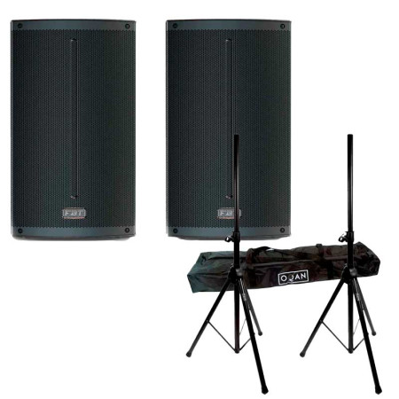2x FBT X-LITE 115A + Pack Soportes