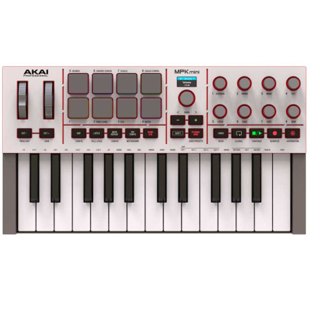 AKAI MPK MINI MK4 WHITE/GREY