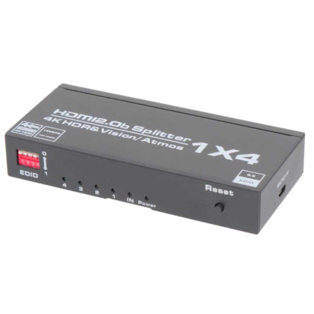 Repartidor HDMI 1 entrada 4 salidas