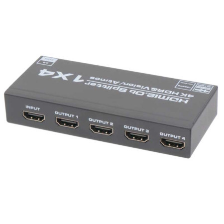 Repartidor HDMI 1 entrada 4 salidas