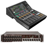 Yamaha DM3 más Yamaha TIO 1608-D