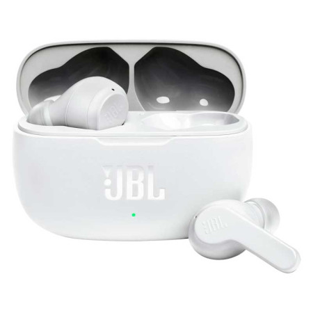 JBL Manos libres Bluetooth WAVE 200 TWS - Blanco