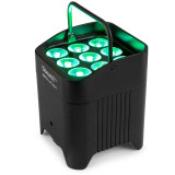 Foco PAR batería 9X12W. BEAMZ BBP59
