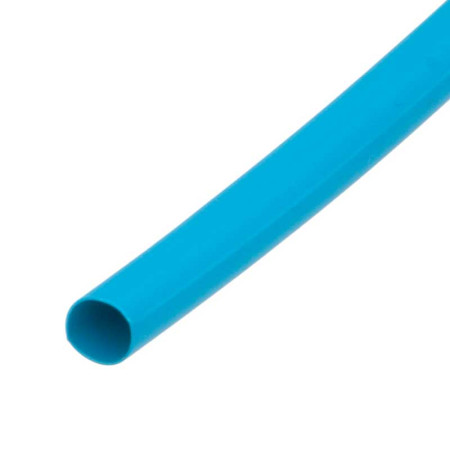 Funda Termoretractil Azul 2,4mm. 1,2 metros