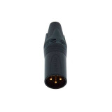 Conector XLR Macho 3 Pines Neutrik NC3MXX-B