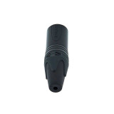 Conector XLR Macho 3 Pines Neutrik NC3MXX-B