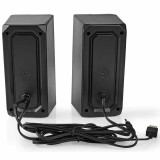 Altavoces para Ordenadores 2.0 NEDIS GSPR31020BK