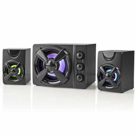 Altavoces para Ordenadores 2.1 NEDIS GSPR31021BK