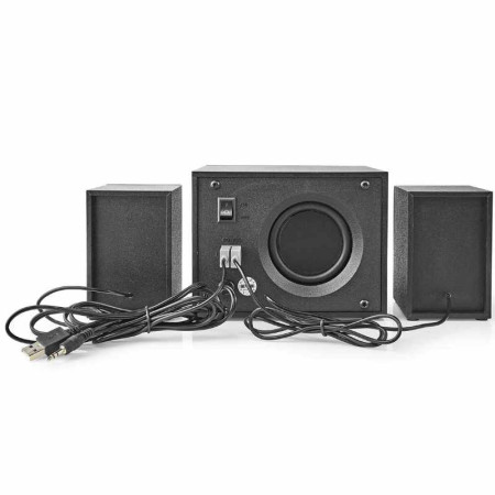 Altavoces para Ordenadores 2.1 NEDIS GSPR31021BK