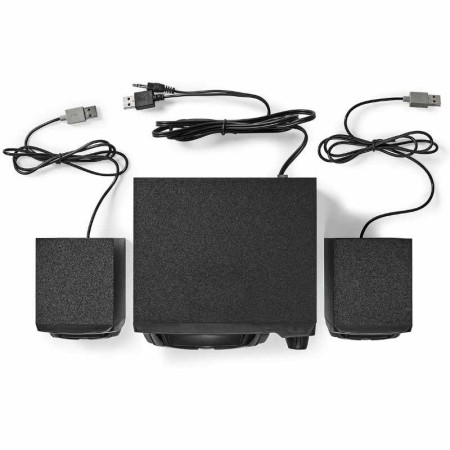 Altavoces para Ordenadores 2.1 NEDIS GSPR31021BK