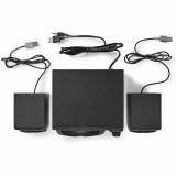 Altavoces para Ordenadores 2.1 NEDIS GSPR31021BK