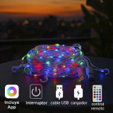 Cortina Guirnalda Exterior LED 3*2m RGB - LM2965