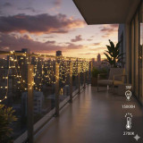 Guirnalda Exterior LED con Usb 15m 2700K - LM2967