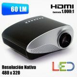Proyector mini LED Multimedia 60 Lumenes