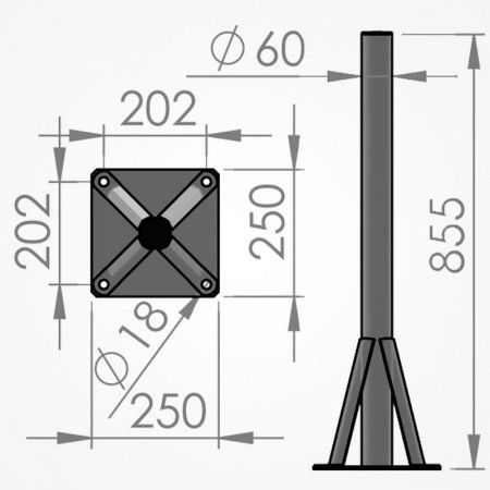 TECATEL PS-60/850