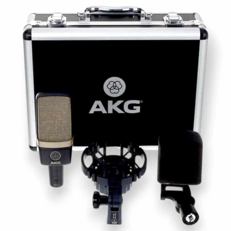 Kit Micrófono cardiode de estudio AKG C314