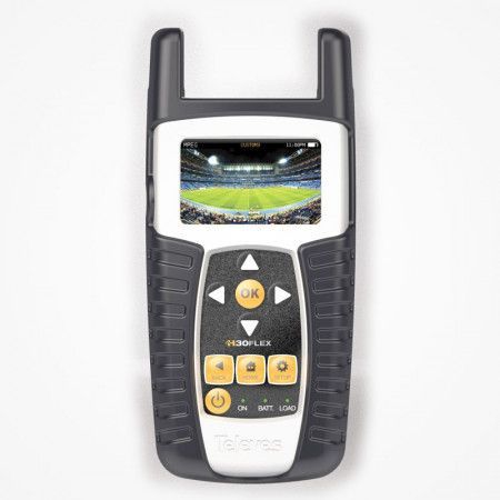 Medidor de campo TELEVES H30FLEX DVB-S/S2 + DVB-T