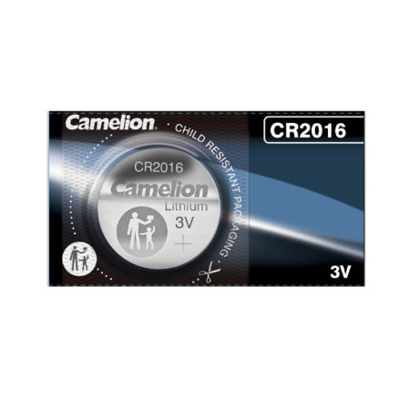 Pila de Litio CAMELION CR2016 tipo botón
